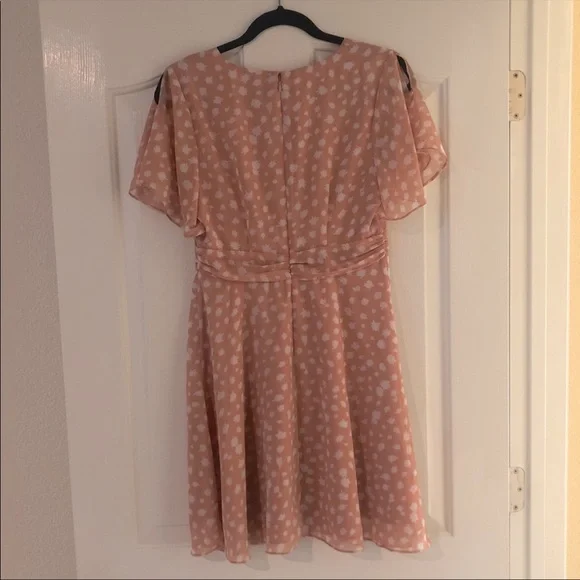 Madewell Ruched-Waist Mini Dress in Star Shower - Picture 3 of 4